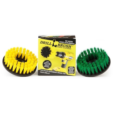 Drillbrush Kitchen Accessories - Pot Cleaning- Cleaning Supplies - Drill Brush 5in-S-GY-H-DB